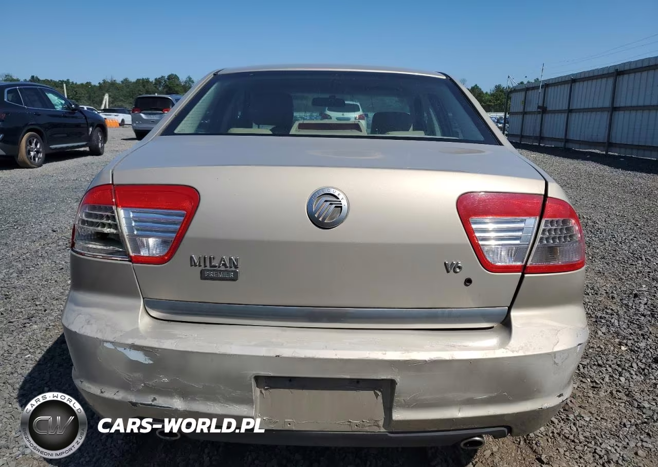 2006 Mercury Milan VIN:3MEFM08126R637006 - 6