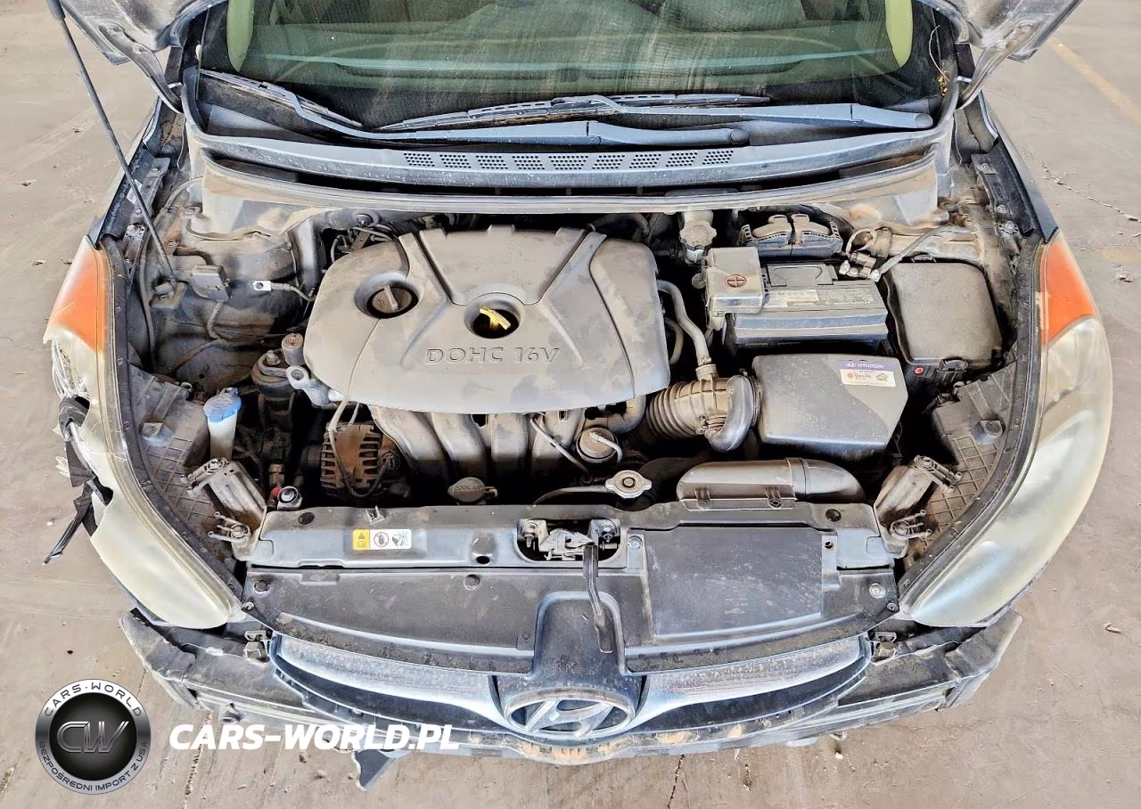 2013 Hyundai Elantra VIN:KMHDH4AE1DU649120 - 11