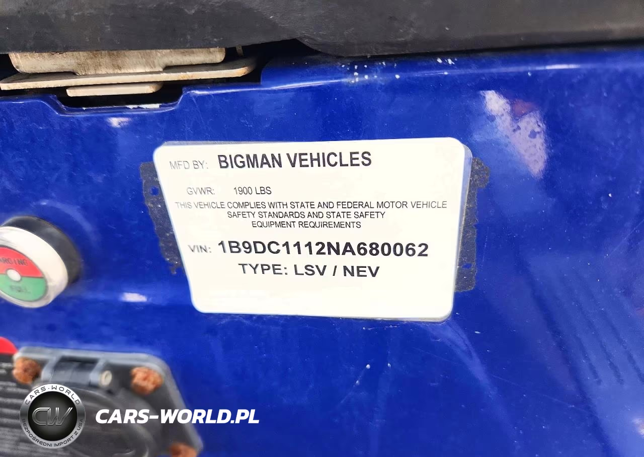 2022 Royal Ev C6L VIN:1B9DC1112NA680062 - 10
