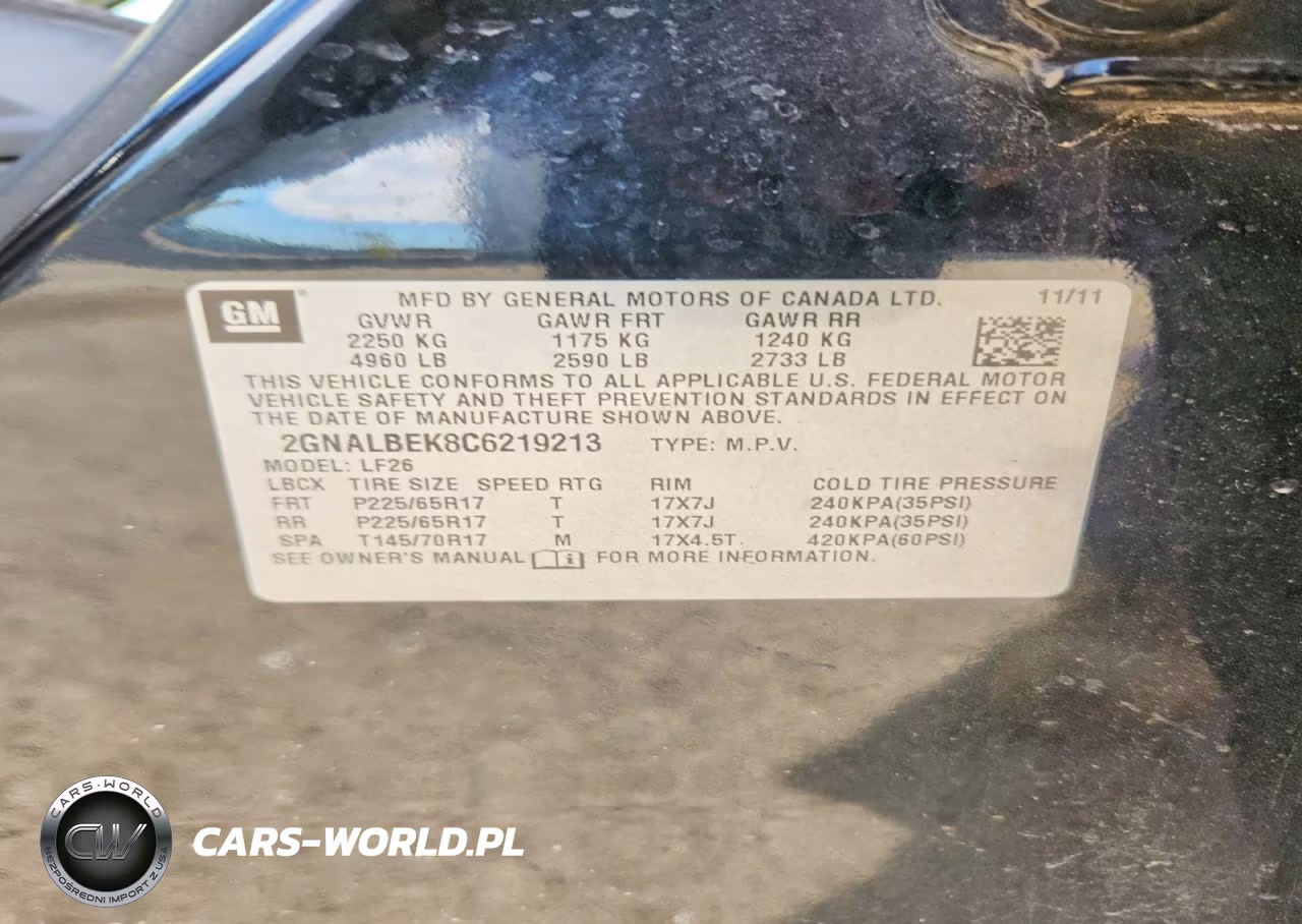 2012 Chevrolet Equinox Ls VIN:2GNALBEK8C6219213 - 14