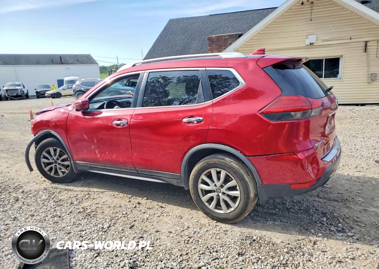 2017 Nissan Rogue Sv VIN:JN8AT2MV6HW284423 - 2