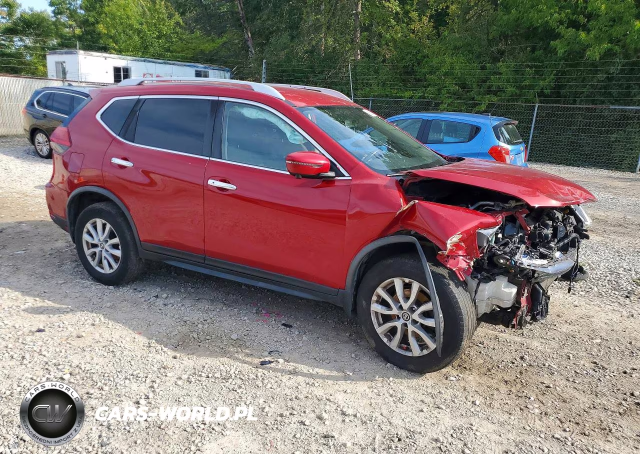2017 Nissan Rogue Sv VIN:JN8AT2MV6HW284423 - 4