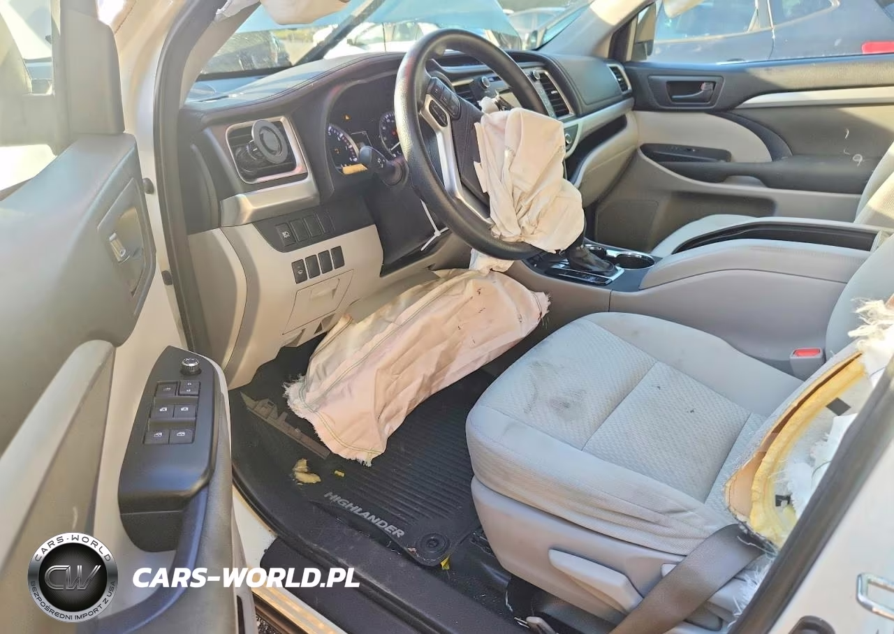 2017 Toyota Highlander Le VIN:5TDZARFH7HS026125 - 8