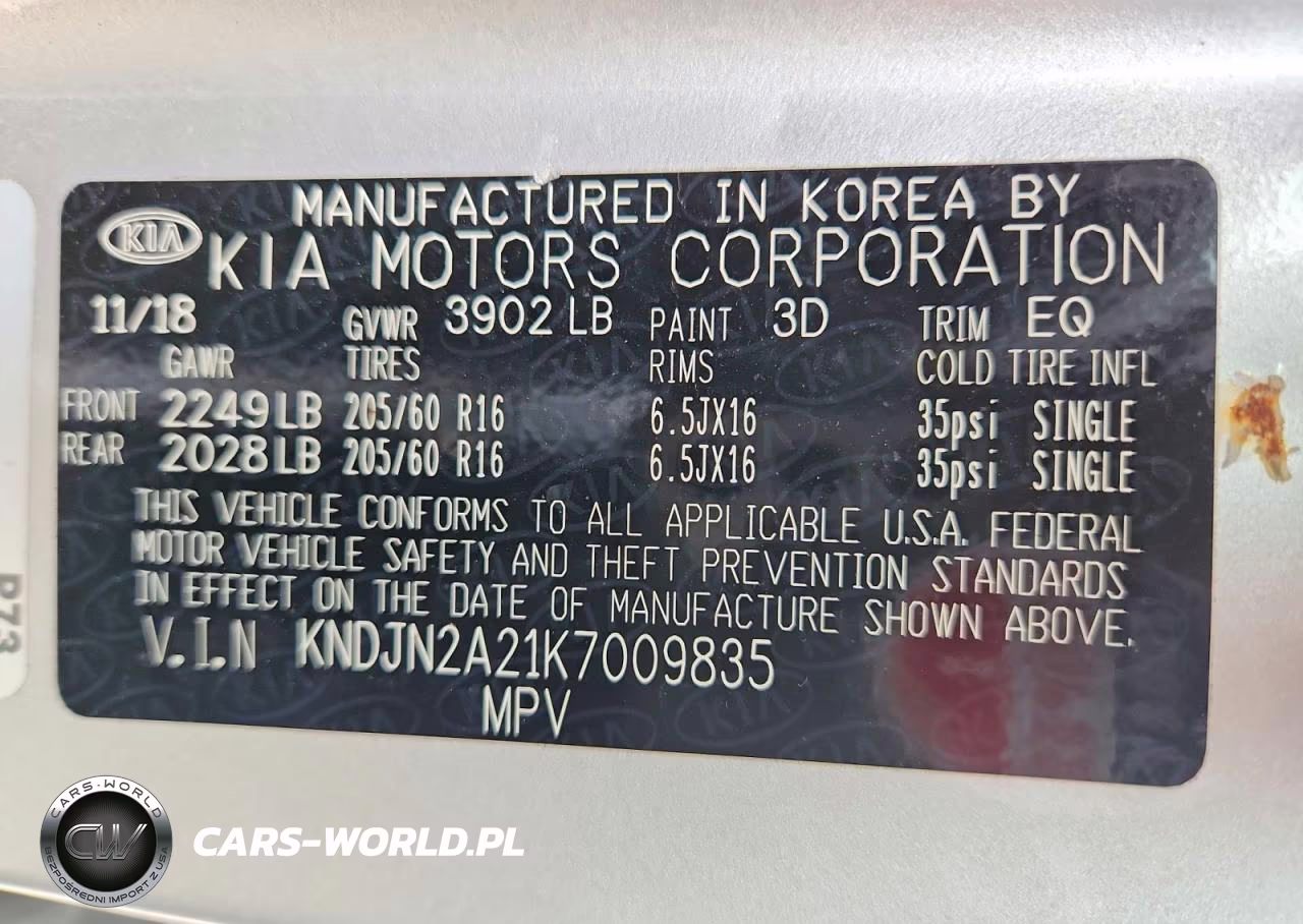 2019 Kia Soul Base VIN:KNDJN2A21K7009835 - 12