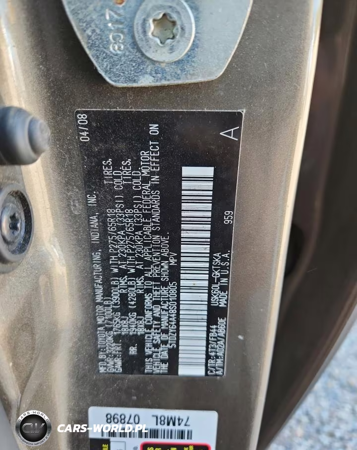 2008 Toyota Sequoia Sr5 VIN:5TDZY64A48S010805 - 13