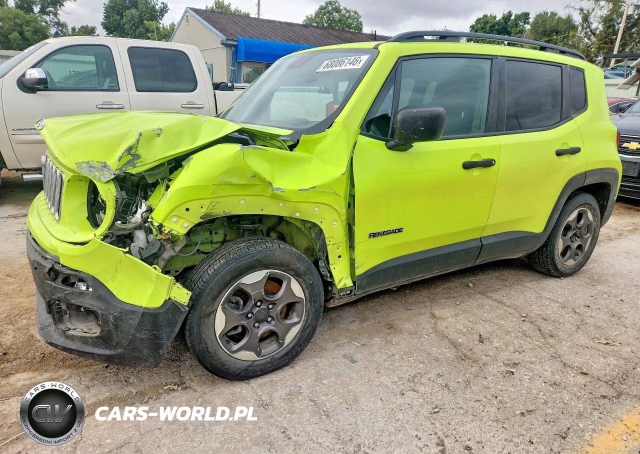 2017 Jeep Renegade Sport VIN:ZACCJAAH8HPF18013 - 1
