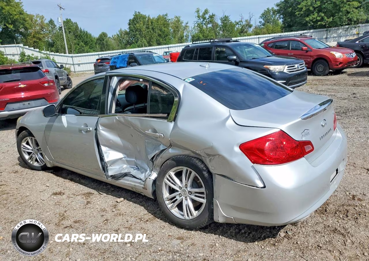 2011 Infiniti G25 Sedan Base VIN:JN1DV6AP7BM830183 - 2