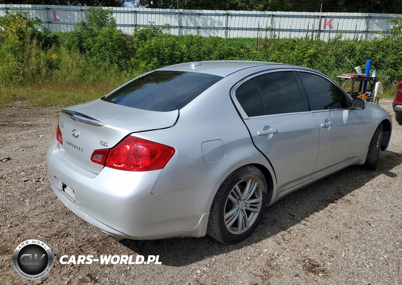 2011 Infiniti G25 Sedan Base VIN:JN1DV6AP7BM830183 - 3