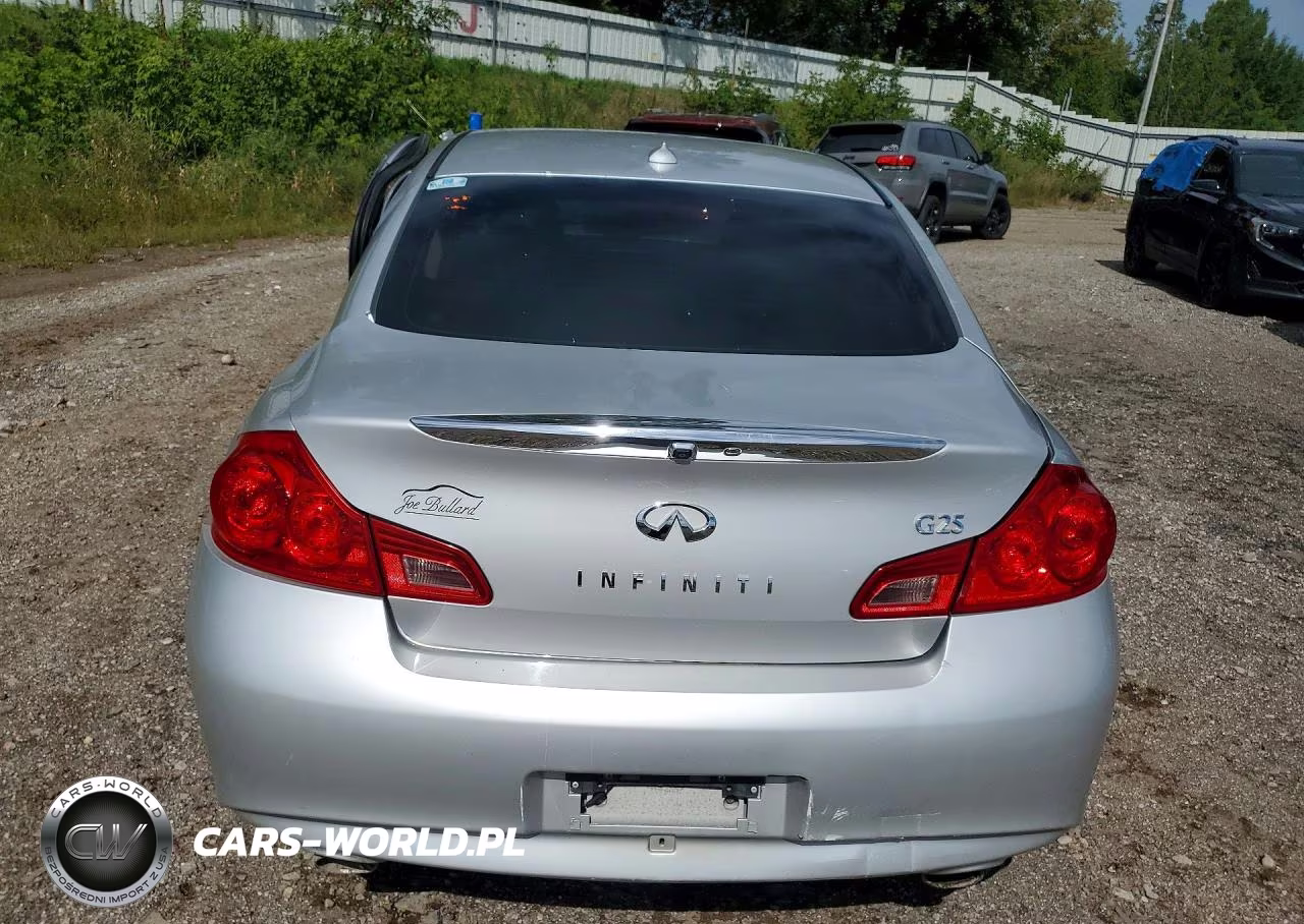 2011 Infiniti G25 Sedan Base VIN:JN1DV6AP7BM830183 - 6