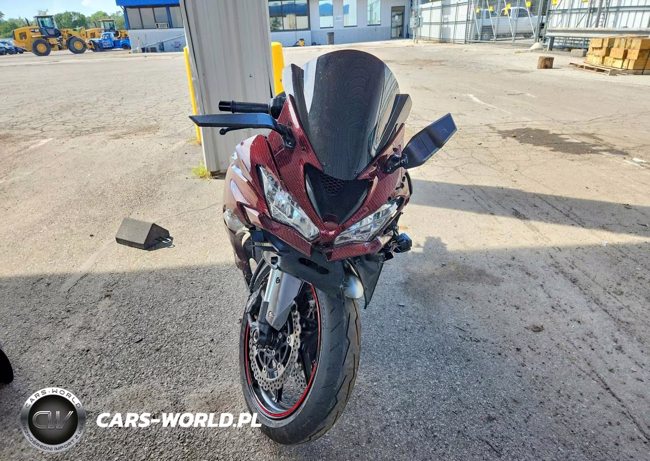 2022 Kawasaki Zx636 K VIN:JKBZXJH15NA012674 - 2