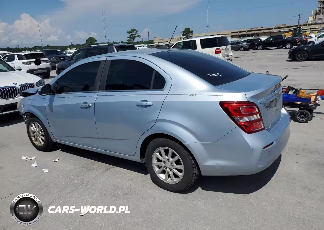 2018 Chevrolet Sonic Lt VIN:1G1JD5SH9J4100349 - 2