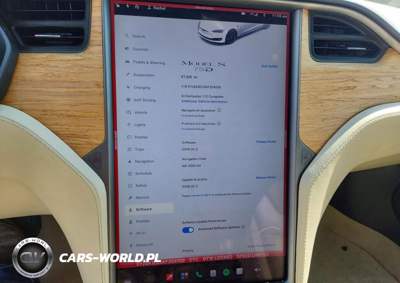 2019 Tesla Model S VIN:5YJSA1E23KF304109 - 9