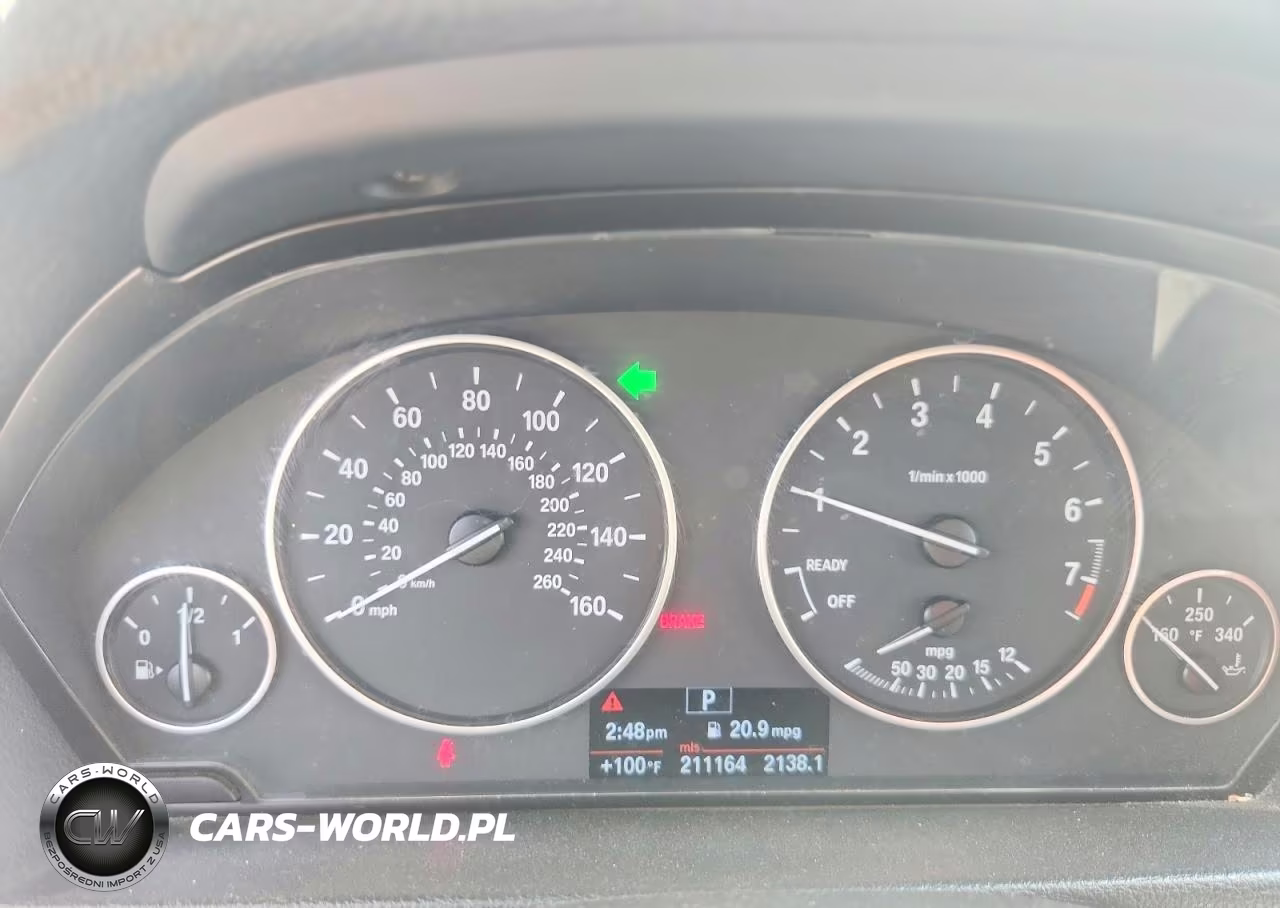 2013 BMW 328 I Sulev VIN:WBA3C1C54DF440028 - 9
