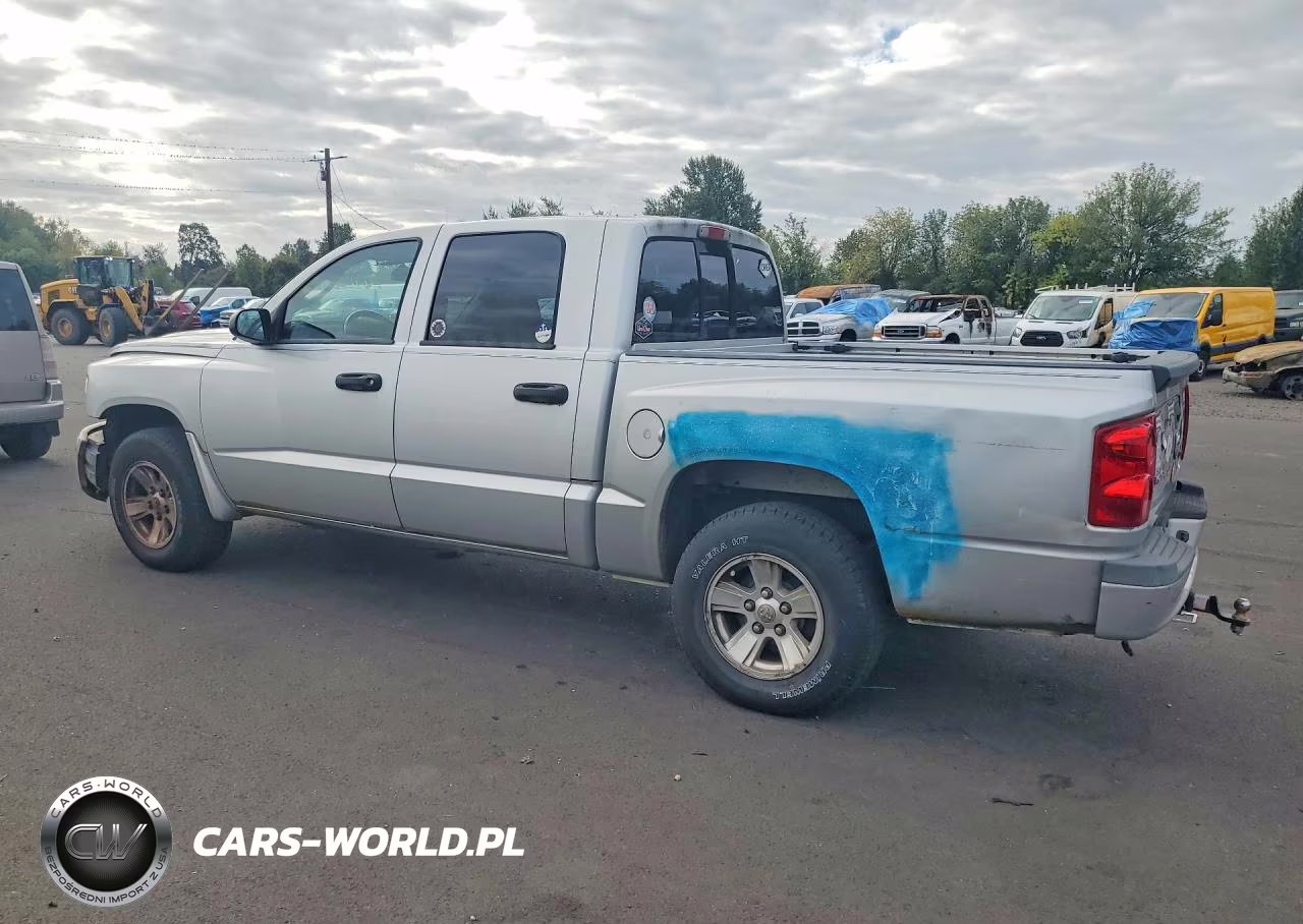 2008 Dodge Dakota Quad Slt VIN:1D7HE48K38S626021 - 2