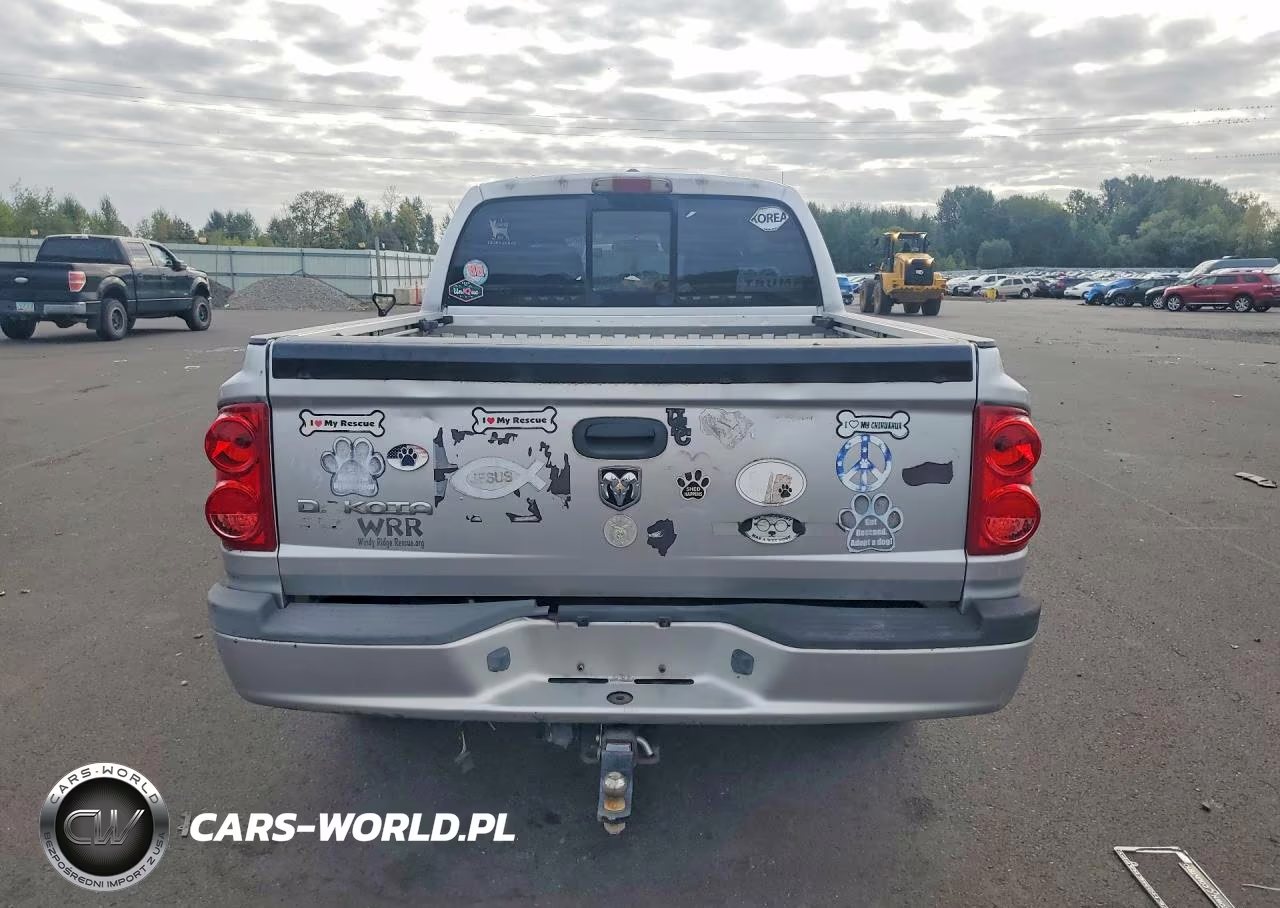 2008 Dodge Dakota Quad Slt VIN:1D7HE48K38S626021 - 6
