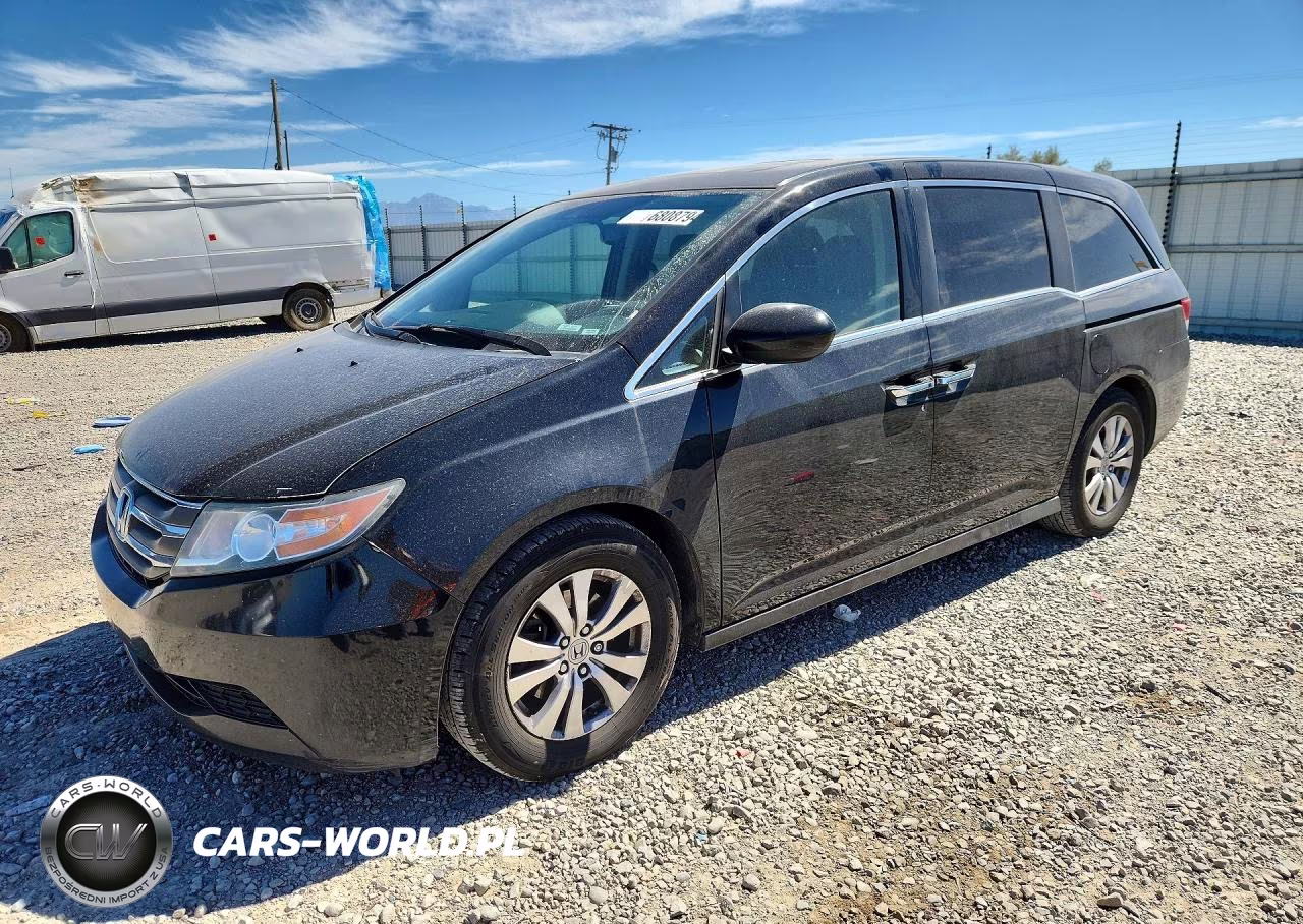 2014 Honda Odyssey Exl VIN:5FNRL5H68EB055681 - 1