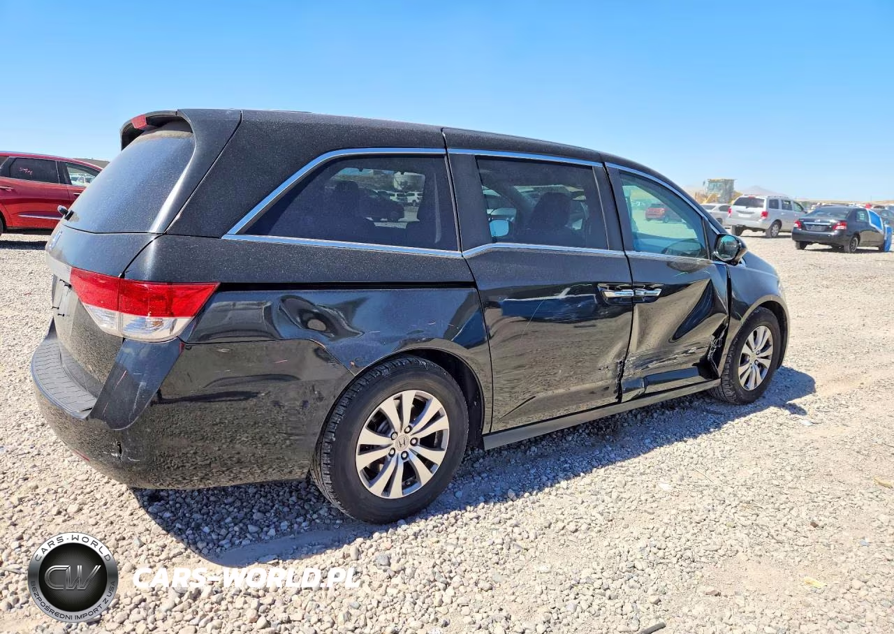 2014 Honda Odyssey Exl VIN:5FNRL5H68EB055681 - 3