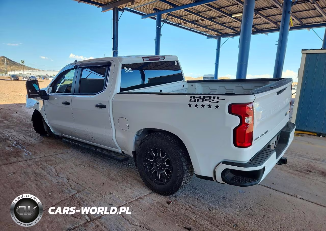 2019 Chevrolet Silverado C1500 Custom VIN:3GCPWBEH6KG217185 - 2