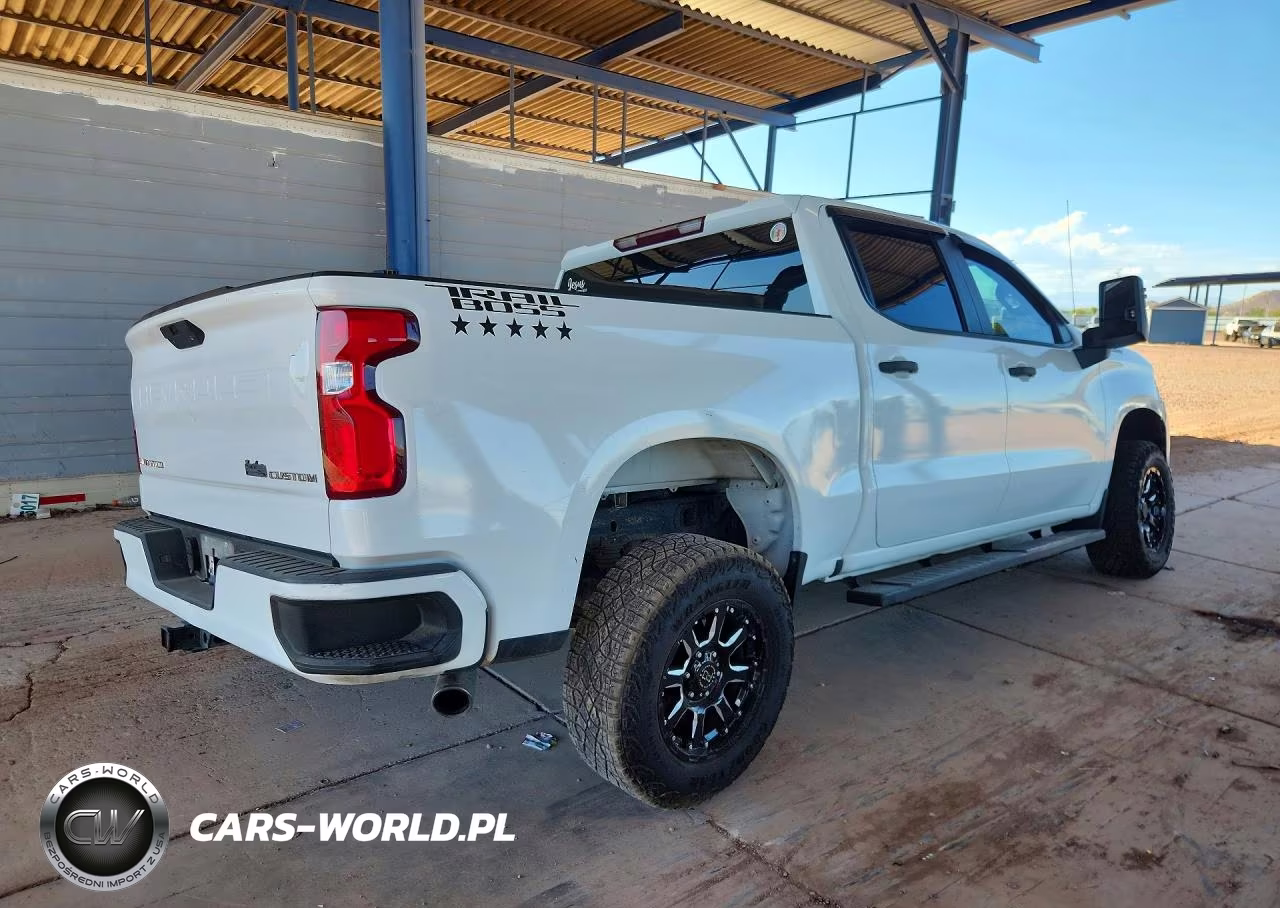 2019 Chevrolet Silverado C1500 Custom VIN:3GCPWBEH6KG217185 - 3