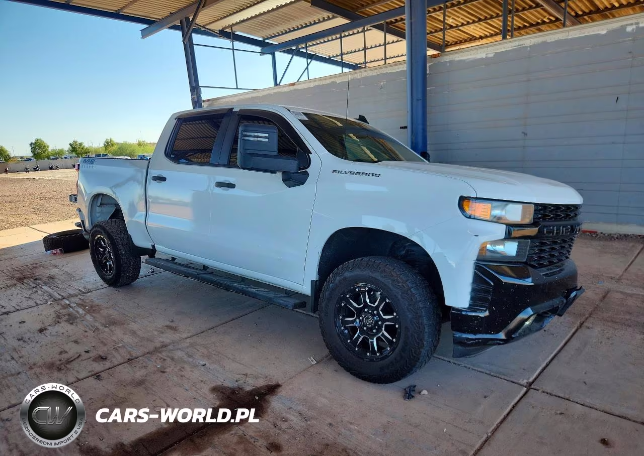 2019 Chevrolet Silverado C1500 Custom VIN:3GCPWBEH6KG217185 - 4