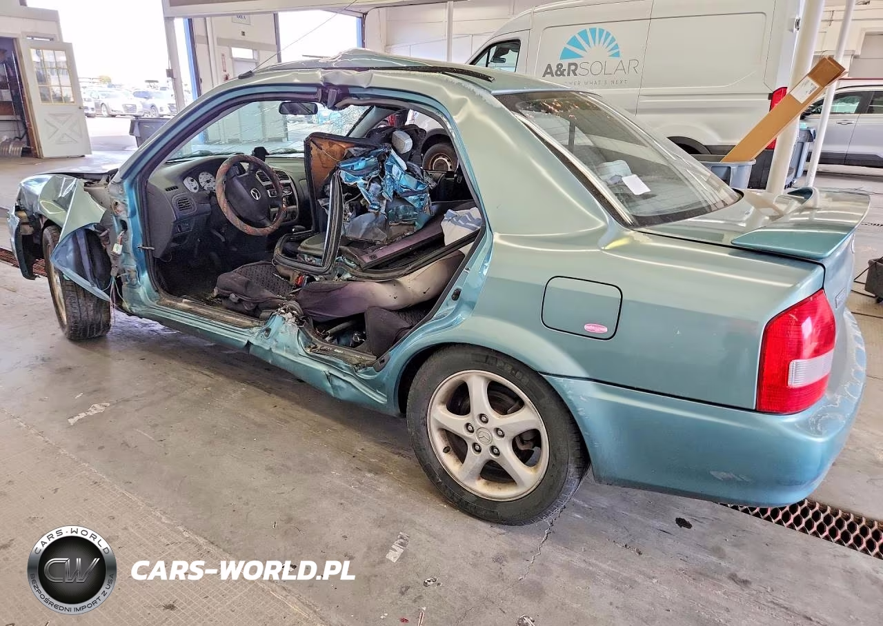 2001 Mazda Protege Lx VIN:JM1BJ225210425134 - 2