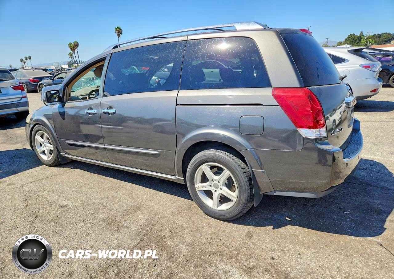 2007 Nissan Quest 3.5 VIN:5N1BV28U17N131010 - 2