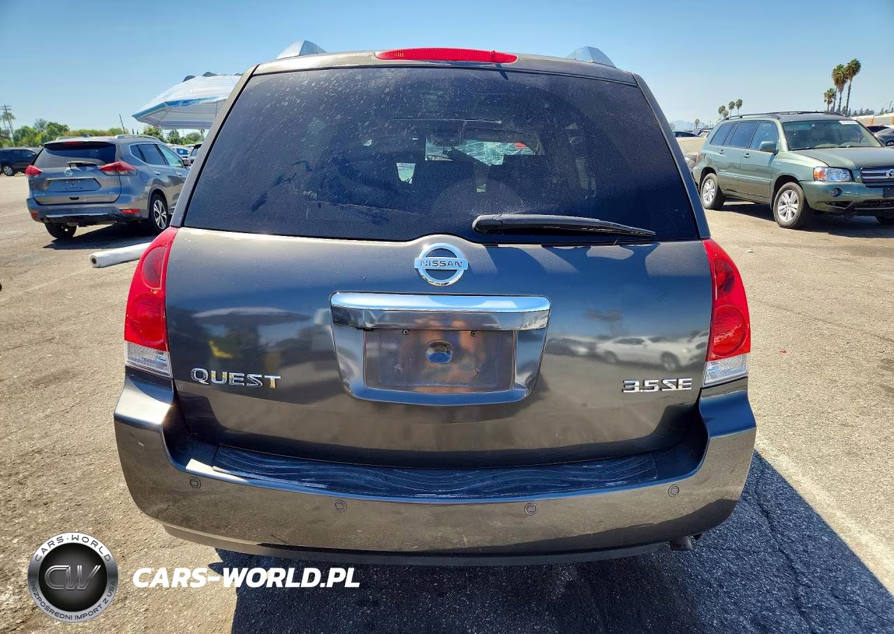 2007 Nissan Quest 3.5 VIN:5N1BV28U17N131010 - 6