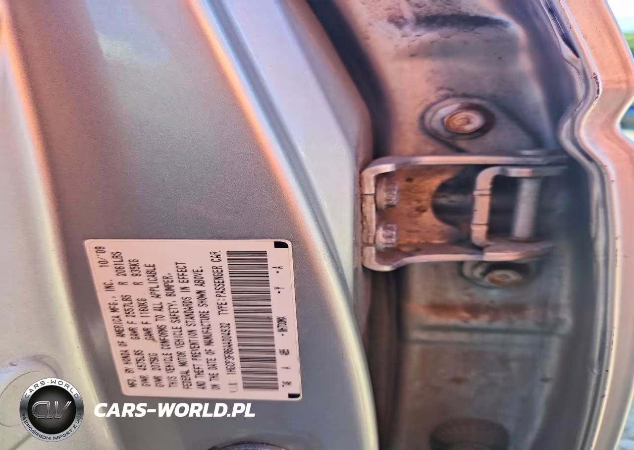 2010 Honda Accord Exl VIN:1HGCP3F86AA004932 - 12