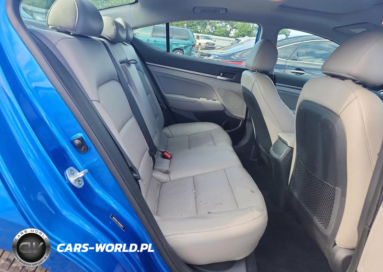2017 Hyundai Elantra Limited VIN:5NPD84LF4HH002611 - 10