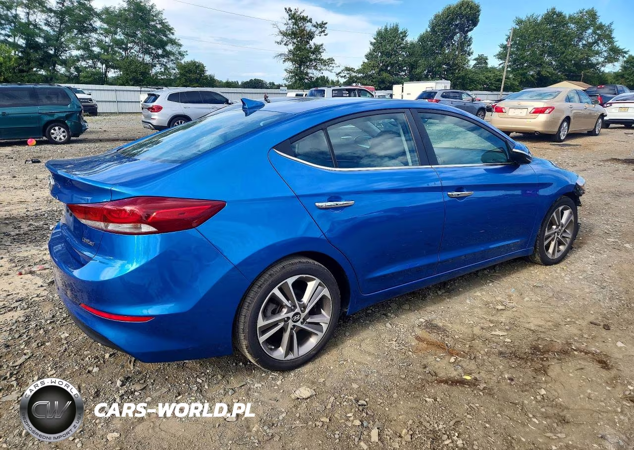 2017 Hyundai Elantra Limited VIN:5NPD84LF4HH002611 - 3