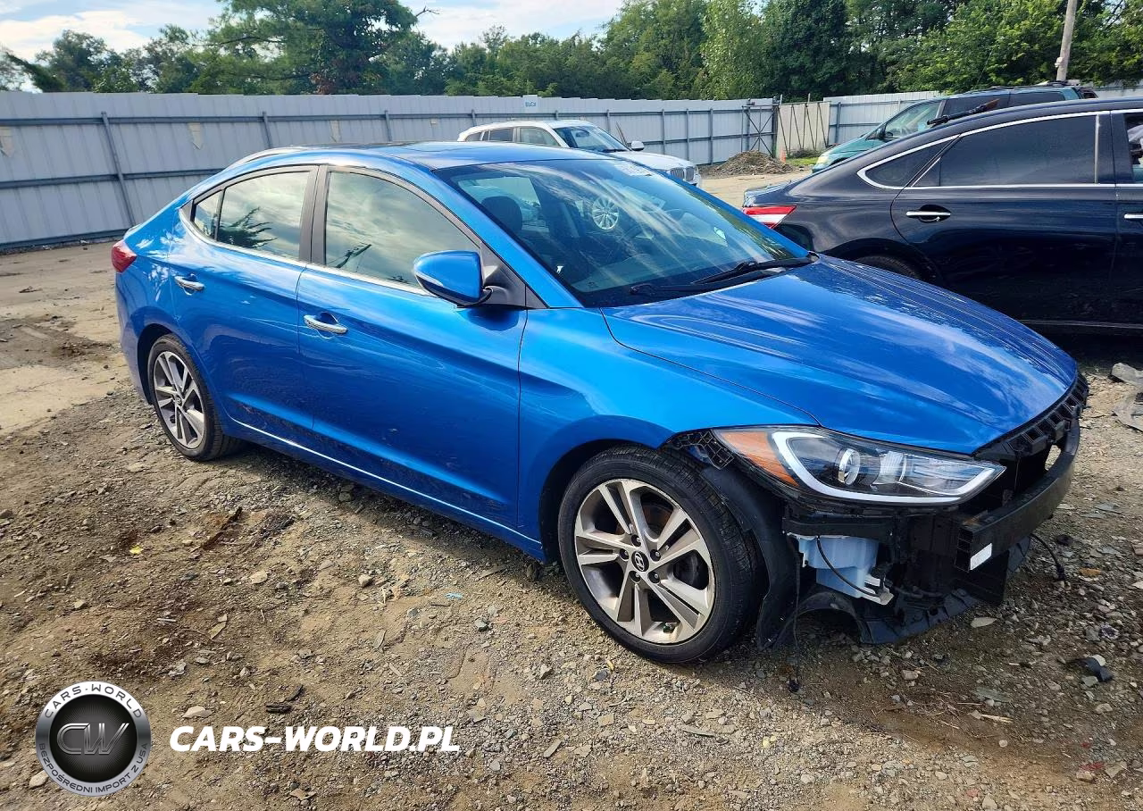 2017 Hyundai Elantra Limited VIN:5NPD84LF4HH002611 - 4