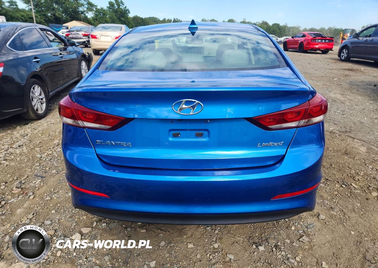 2017 Hyundai Elantra Limited VIN:5NPD84LF4HH002611 - 6