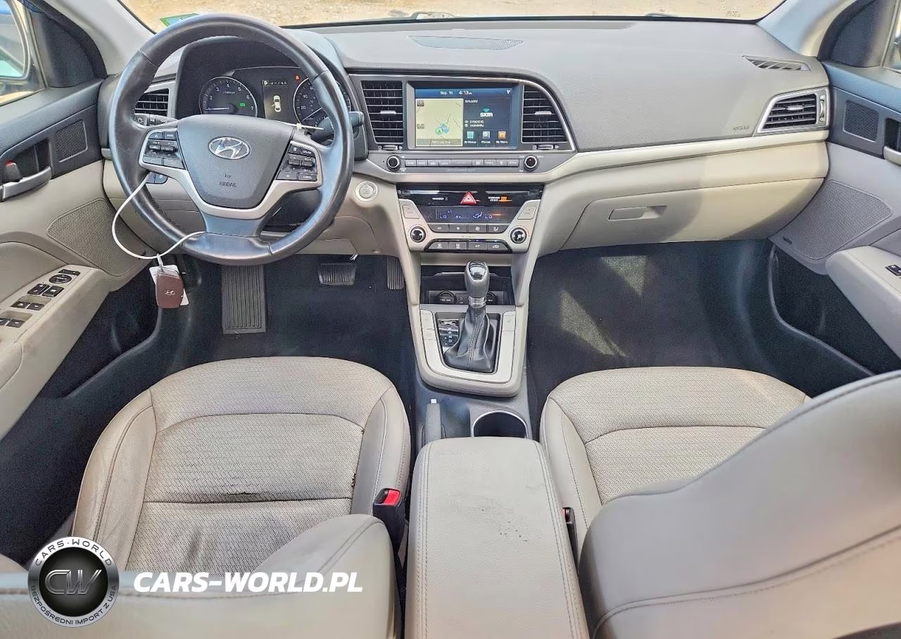 2017 Hyundai Elantra Limited VIN:5NPD84LF4HH002611 - 8