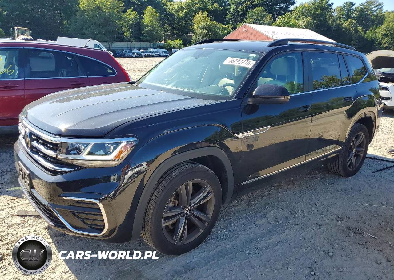 2021 Volkswagen Atlas Se VIN:1V2RR2CA6MC586798 - 1