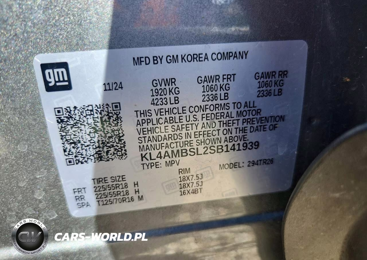 2025 Buick Encore Gx Preferred VIN:KL4AMBSL2SB141939 - 12