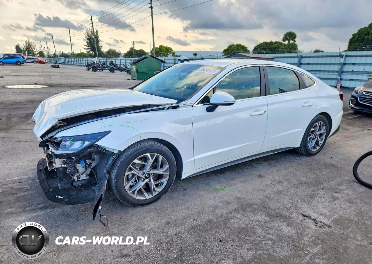 2021 Hyundai Sonata Sel VIN:5NPEL4JA0MH105917 - 1