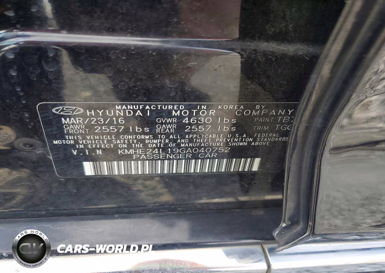 2016 Hyundai Sonata Hybrid Se VIN:KMHE24L19GA040752 - 13