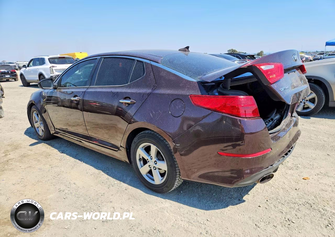 2014 Kia Optima Lx VIN:5XXGM4A77EG341200 - 2