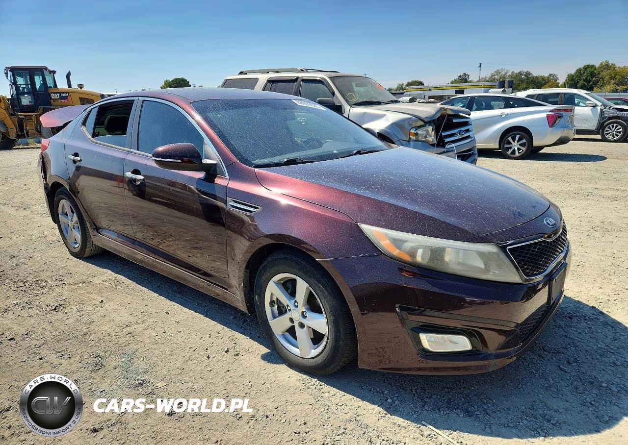 2014 Kia Optima Lx VIN:5XXGM4A77EG341200 - 4
