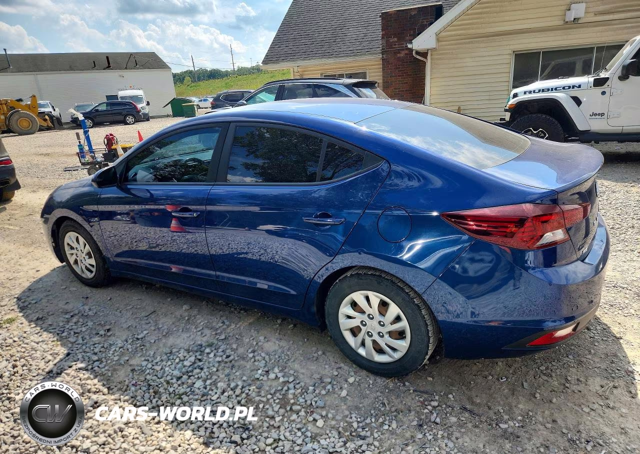 2019 Hyundai Elantra Se VIN:5NPD74LF0KH460821 - 2