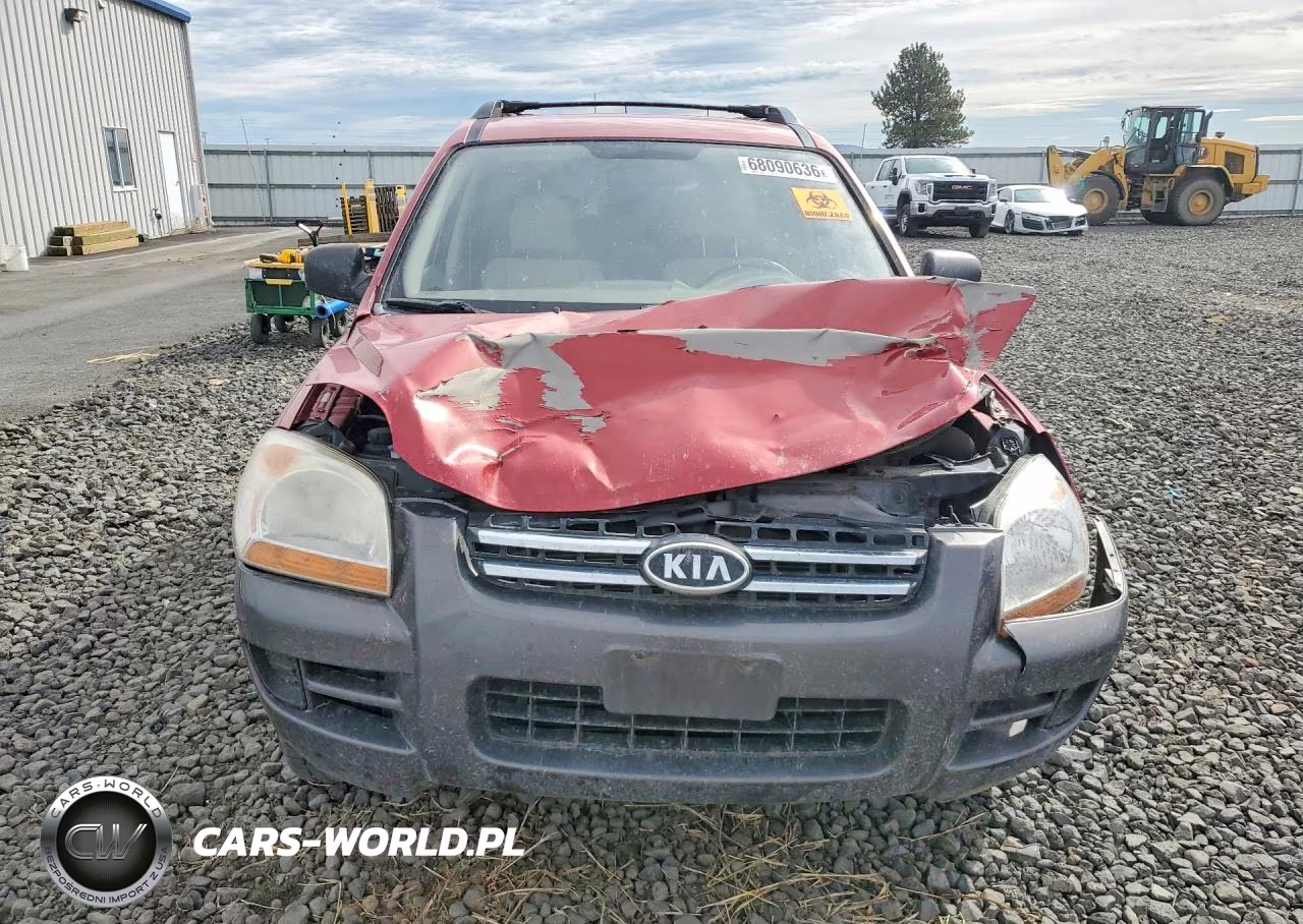 2008 Kia Sportage Lx VIN:KNDJE723187491610 - 5