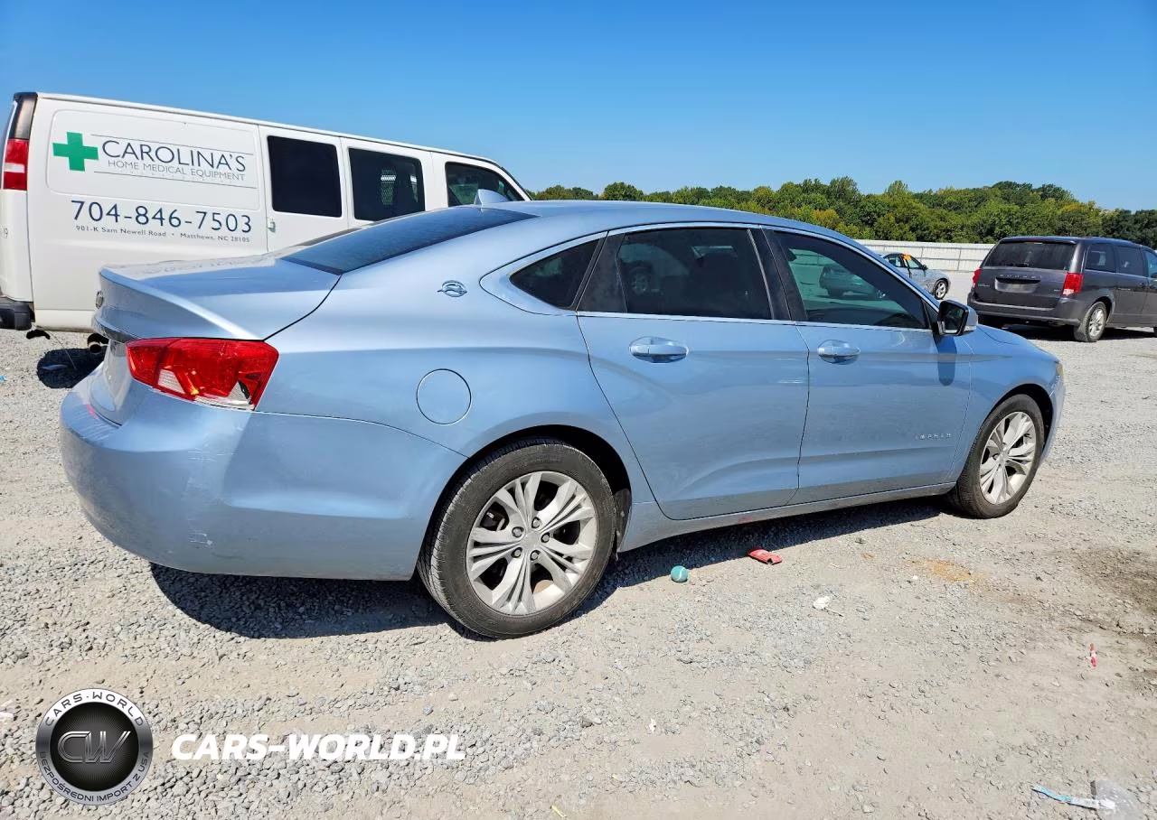 2014 Chevrolet Impala Lt VIN:1G1115SL3EU104531 - 3