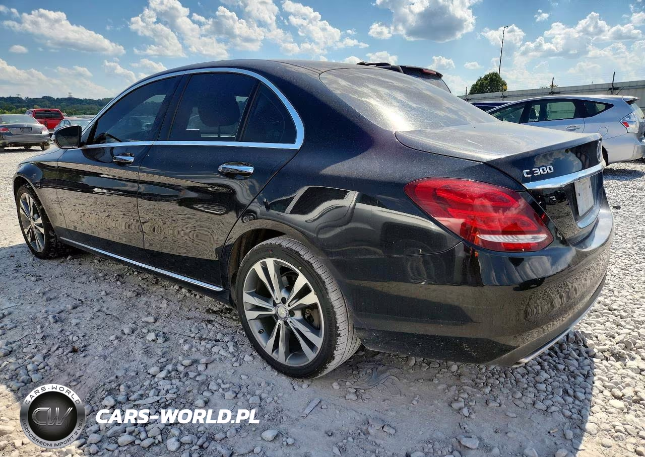 2015 Mercedes-Benz C 300 4Matic VIN:55SWF4KB6FU003735 - 2