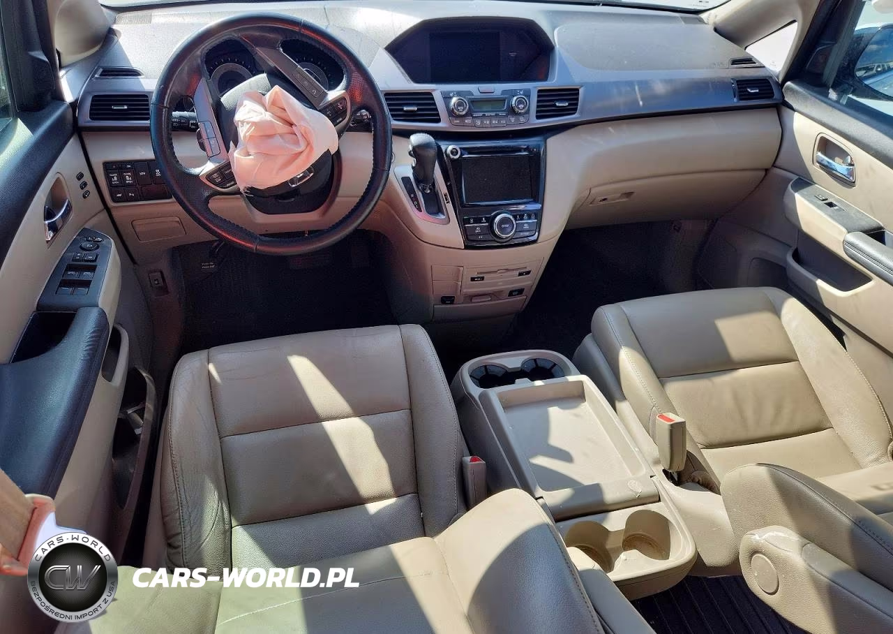 2014 Honda Odyssey Touring VIN:5FNRL5H96EB135488 - 8