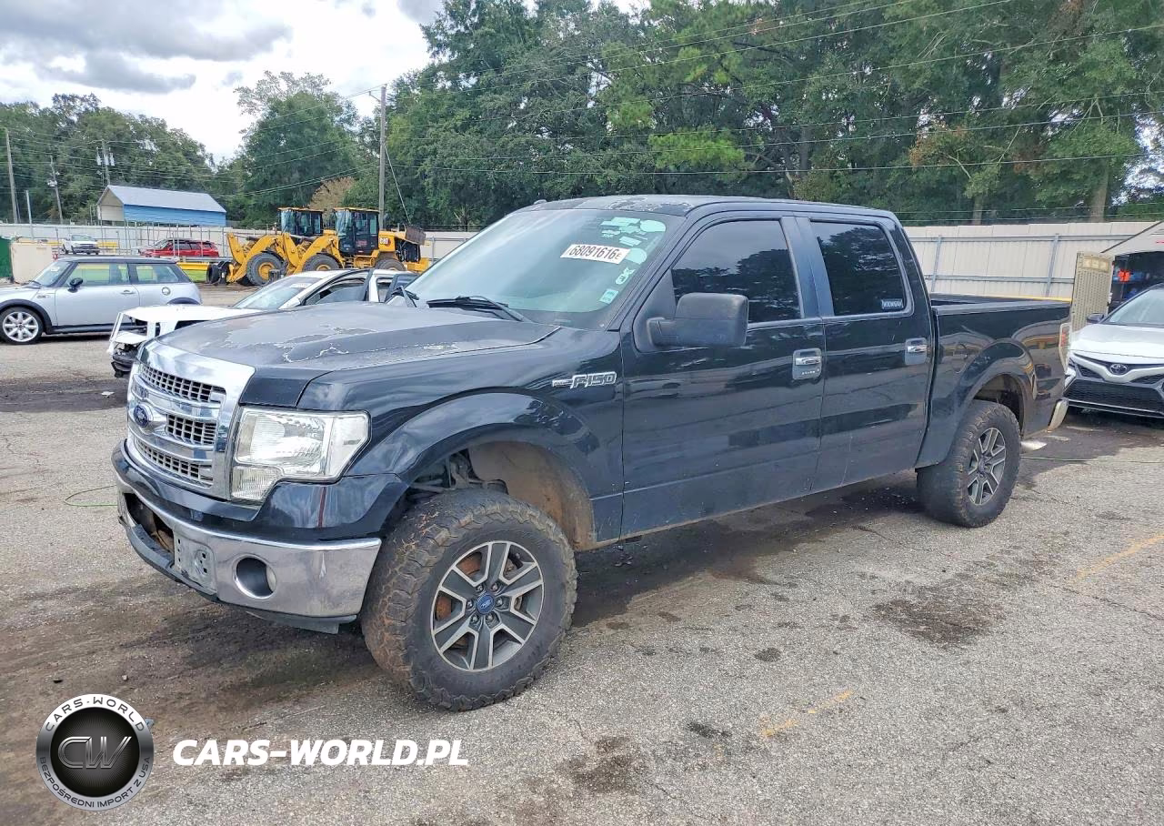 2013 Ford F150 Supercrew VIN:1FTFW1EFXDKD34493 - 1