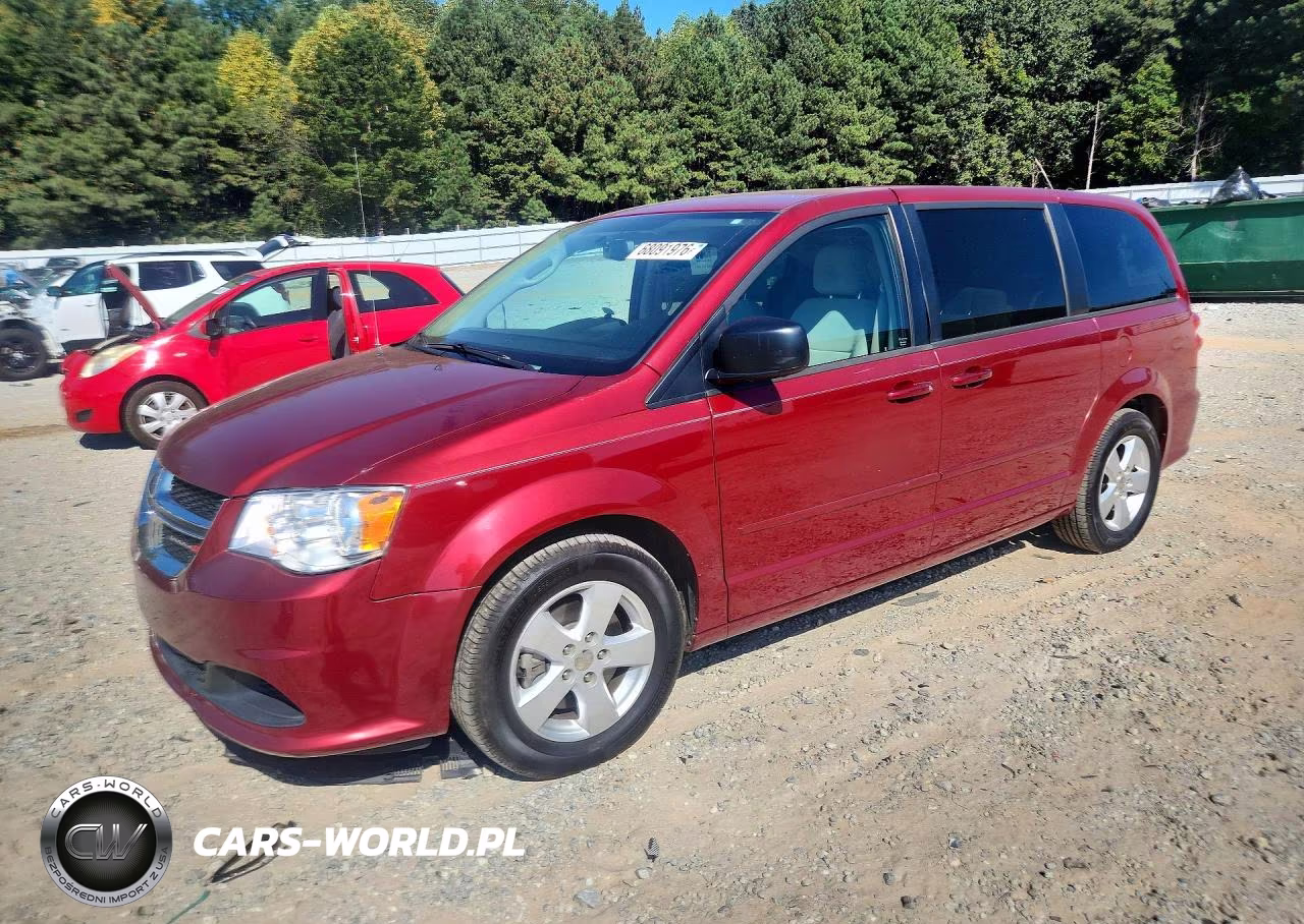 2014 Dodge Grand Caravan Se VIN:2C4RDGBG1ER167429 - 1