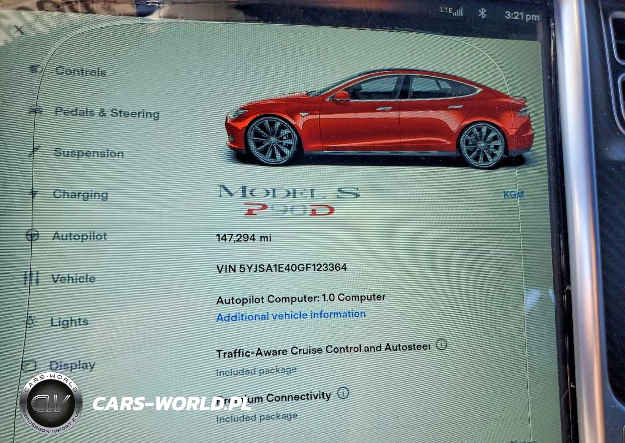 2016 Tesla Model S VIN:5YJSA1E40GF123364 - 9