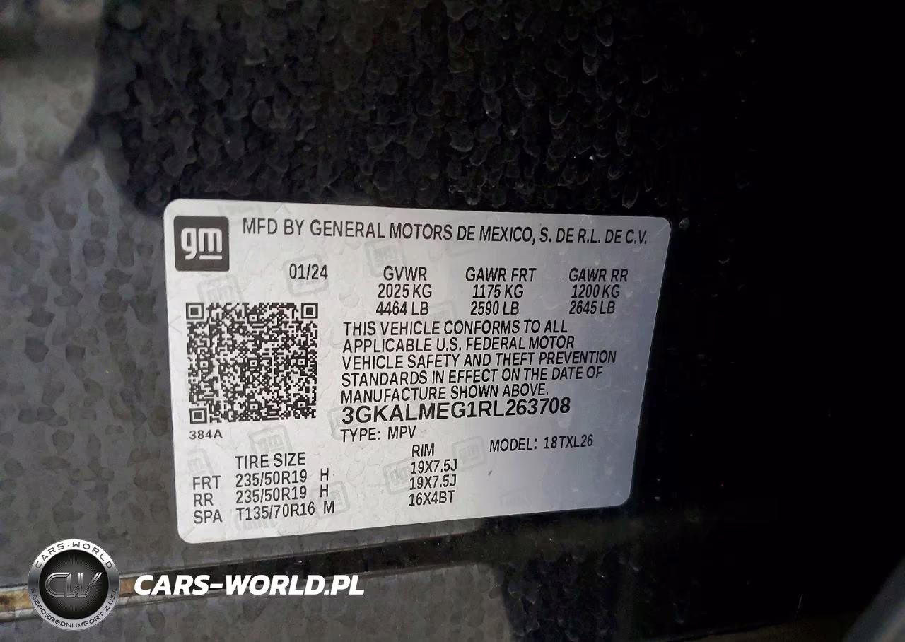 2024 GMC Terrain Sle VIN:3GKALMEG1RL263708 - 13