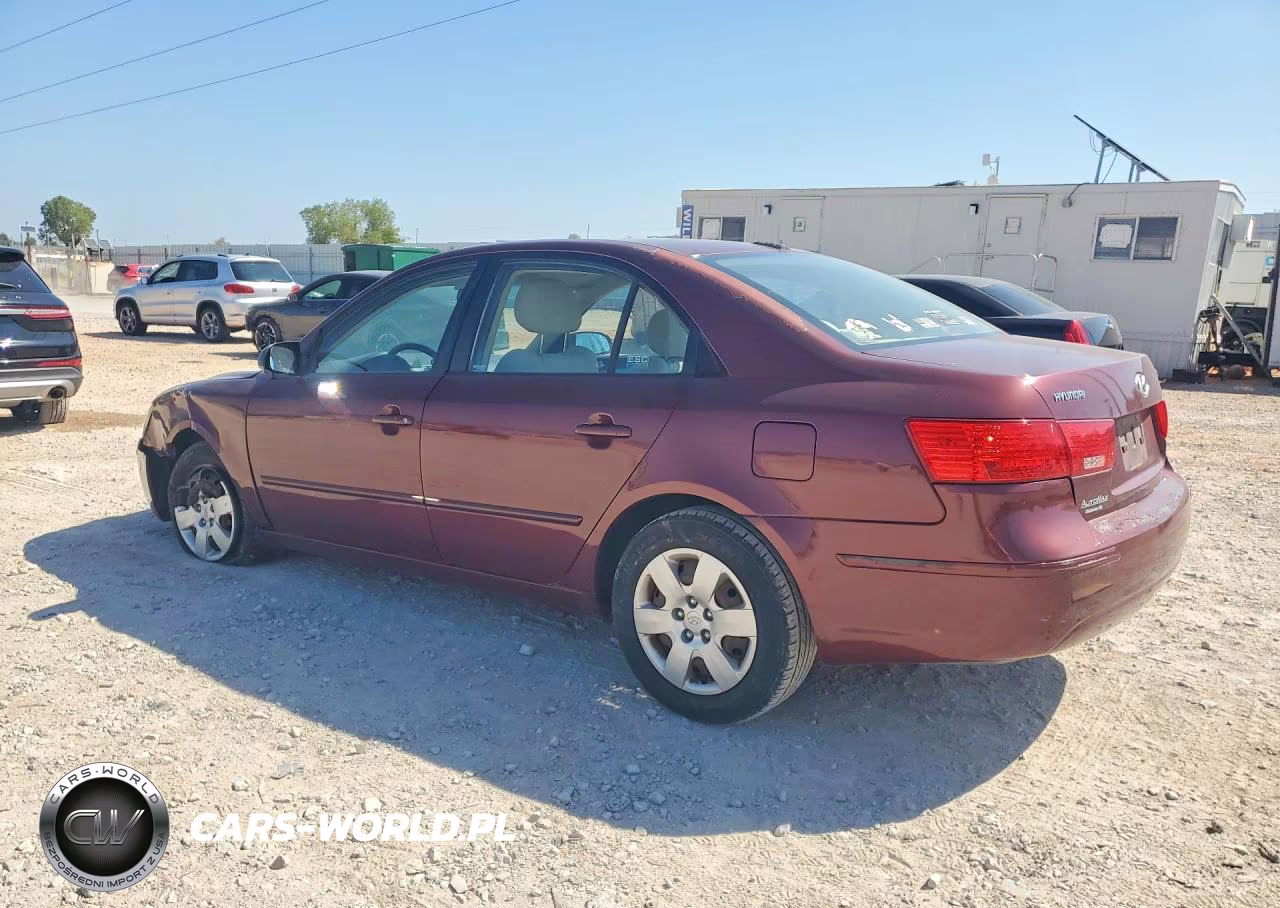 2009 Hyundai Sonata Gls VIN:5NPET46C99H463955 - 2