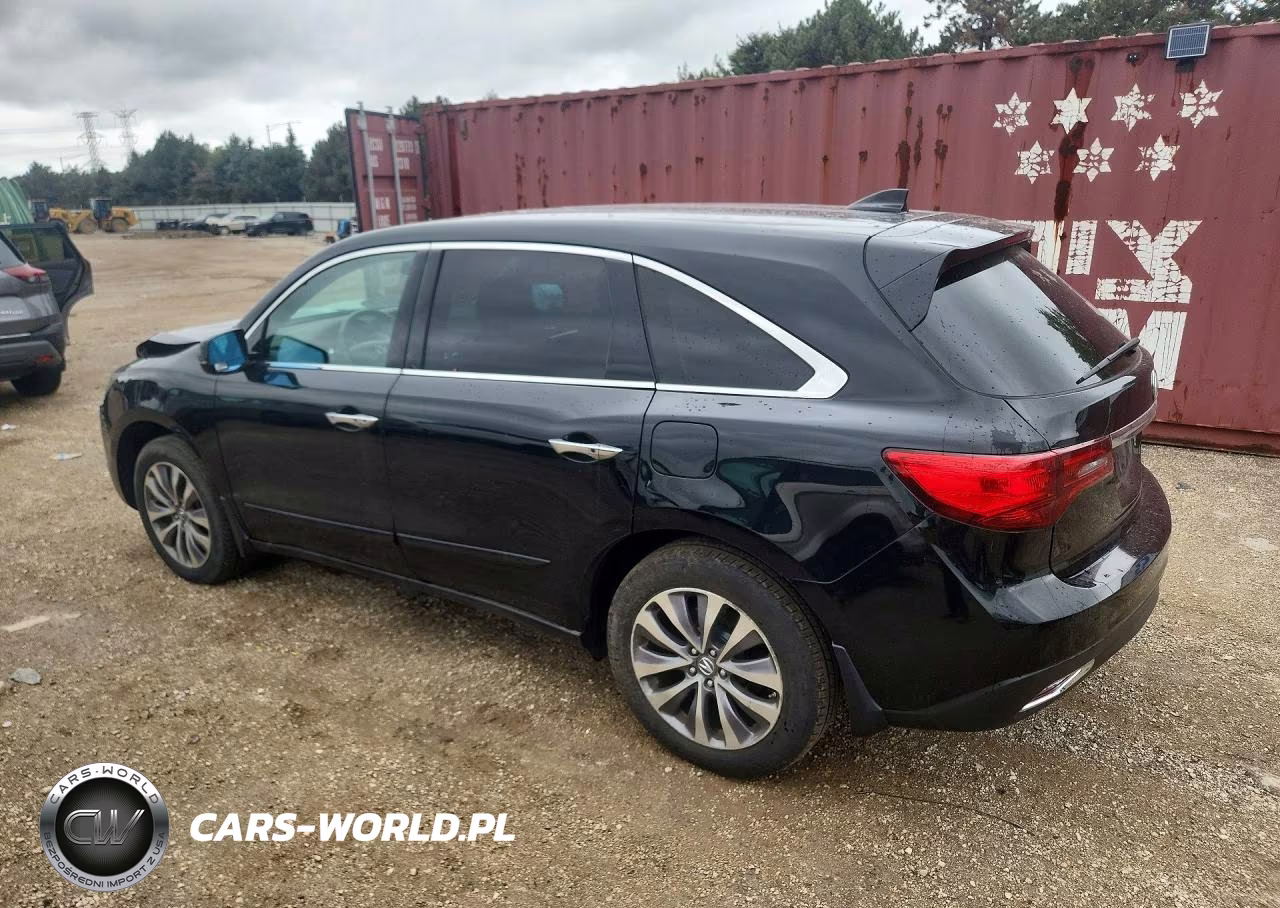 2014 Acura Mdx Technology VIN:5FRYD4H48EB020400 - 2